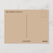 Observatietoren in Cape Henlopen Delaware Briefkaart (Achterkant)