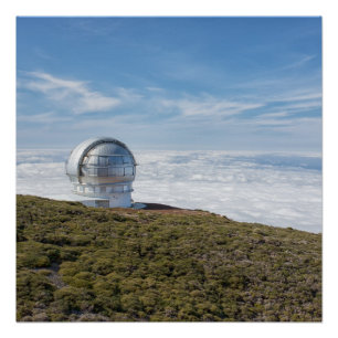 Observatorium La Palma Perfect Poster