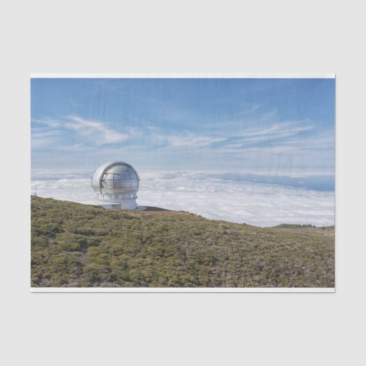 Observatorium La Palma Tissuepapier (Voorkant)