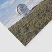 Observatorium La Palma Tissuepapier (Detail)