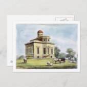 Observatorium, Richmond Gardens, bord 14 van 'Kew' Briefkaart (Voorkant / Achterkant)