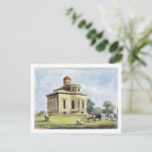 Observatorium, Richmond Gardens, bord 14 van 'Kew' Briefkaart (Staand voorkant)