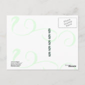 Observatorium voor Puerto Rico Post Card XI Briefkaart (Achterkant)