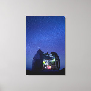 Observatory Cal Tech Submilimeter Hawaii Canvas Afdruk