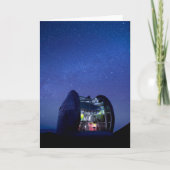 Observatory Cal Tech Submilimeter | Hawaii Kaart (Voorkant)