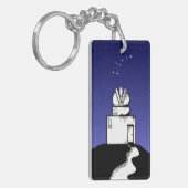 Observatory Polaris constellation Sleutelhanger (Voorkant Links)