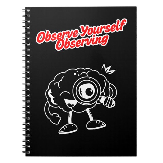 Observe Yourself Observing – Meta Mindset Notitieboek (Voorkant)