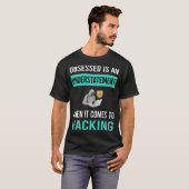 Obsessed Hacking Hacker T-shirt (Voorkant volledig)