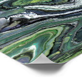 Obsessie 1 Abstracte Art Print (Hoek)