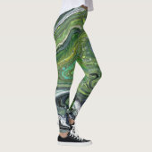 Obsessie 1 Abstracte Leggings (Rechts)