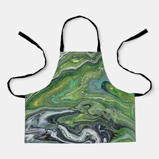 Obsessie 1 Wild Groen Schort (Voorkant)