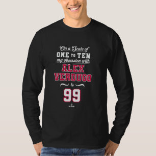 Obsessie Alex Verdugo 99 Atlanta MLBPA T-shirt