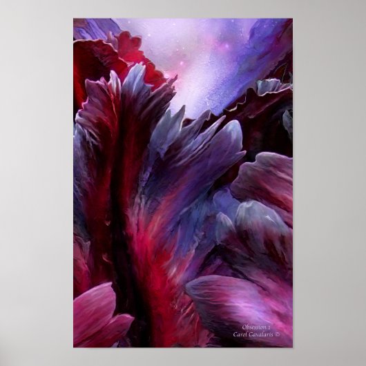 Obsessie Art Poster/afdrukken Poster (Voorkant)