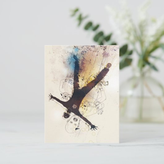 obsessie briefkaart (Staand voorkant)