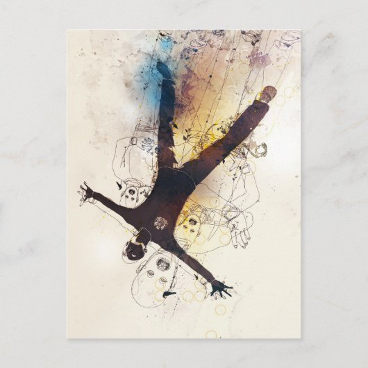 obsessie briefkaart (Voorkant)