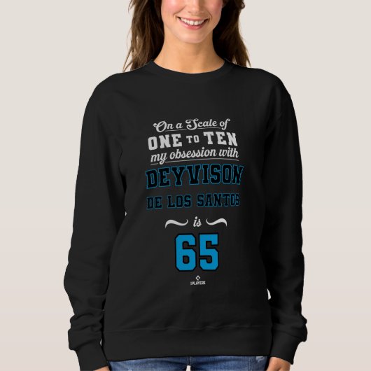Obsessie Deyvison De Los Santos 65 Miami MLBPA Trui (Voorkant)