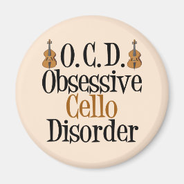 Obsessief Cello Disorder Cellist Magneet