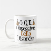 Obsessief-Cello-stoornis Koffiemok (Links)