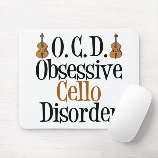 Obsessief-Cello-stoornis Muismat (Met muis)