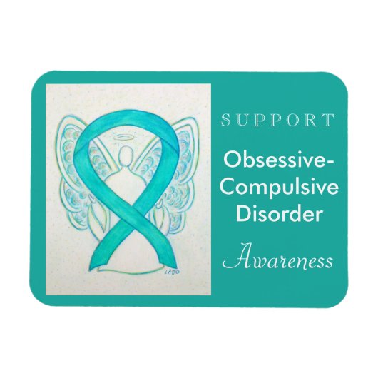 Obsessief-Compulsive Disorder Awareness Magnet Magneet (Horizontaal)