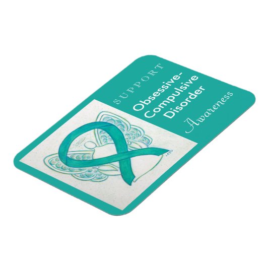 Obsessief-Compulsive Disorder Awareness Magnet Magneet (Linkerzijde)