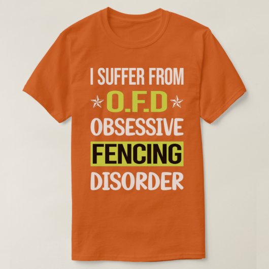 Obsessief-liefdesafsluiter T-shirt (Design voorkant)
