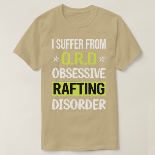 Obsessief Love Rafting T-shirt (Design voorkant)