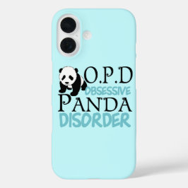 Obsessief-panda stoornis iPhone 16 hoesje
