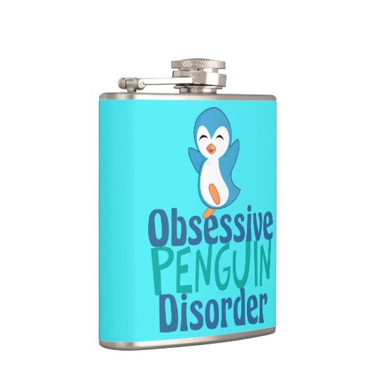 Obsessief-pinguïn disorder heupfles (Rechts)