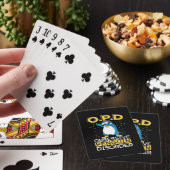 Obsessief-pinguïn stoornis pokerkaarten (Insitu)