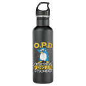 Obsessief-pinguïn stoornis waterfles  (Voorkant)