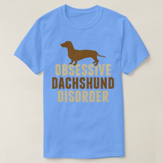 Obsessieve-achshuntaandoening Humor T-shirt (Design voorkant)