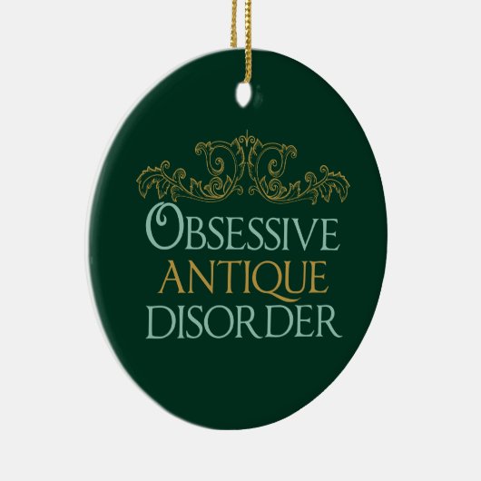 Obsessieve Antiek stoornis Keramisch Ornament (Rechts)