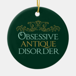 Obsessieve Antiek stoornis Keramisch Ornament