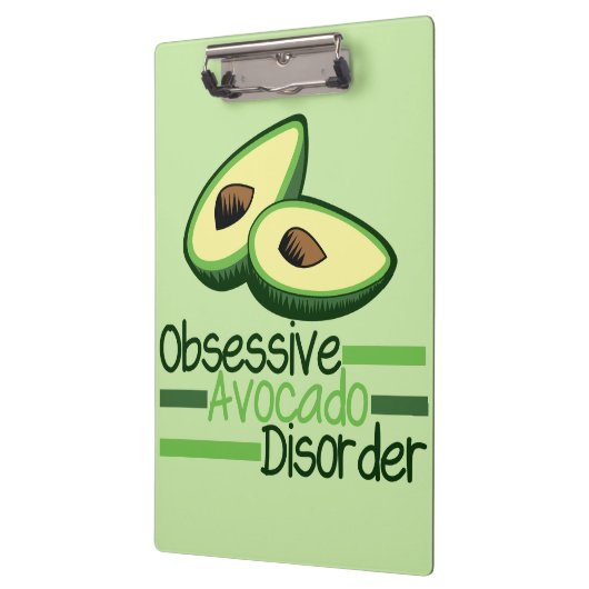 Obsessieve Avocado stoornis Cool Green Klembord (Links)