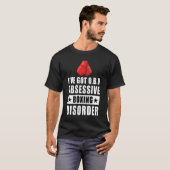 Obsessieve Boksaandoening - Grappige Quote T-shirt (Voorkant volledig)