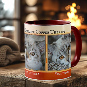 Obsessieve Cat Disorder Coffee Therapie Mok