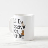 Obsessieve-Cat-stoornis Koffiemok (Voorkant links)