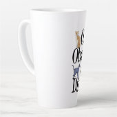 Obsessieve-Cat-stoornis Latte Mok (Linkerhoek)