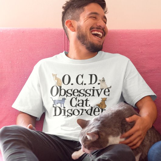 Obsessieve-Cat-stoornis T-shirt