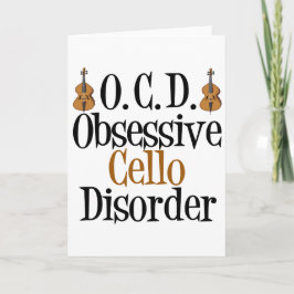 Obsessieve Cello-stoornis Kaart