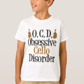 Obsessieve Cello-stoornis Kinderen T-shirt (Voorkant)