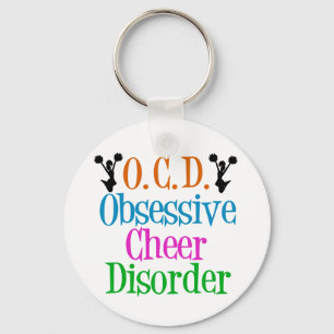Obsessieve Cheer Disorder Cute Cheerleader Sleutelhanger
