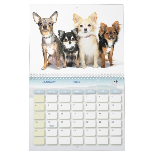 Obsessieve Chihuahua Disorder 2012 Calendar Kalender (Jan 2026)