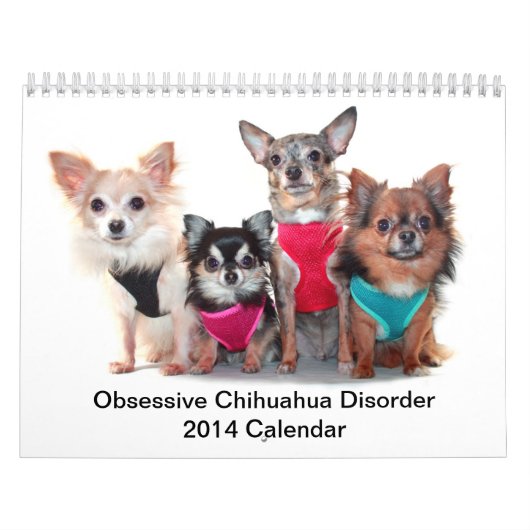 Obsessieve Chihuahua Disorder 2014 Calendar Kalender (Hoes)