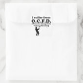 Obsessieve Compulsieve Gevist stoornis Vierkante Sticker (Tas)