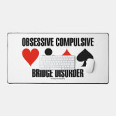 Obsessieve Compulsive Bridge Disorder (OCBD) Bureaumat (Keyboard & Muis)