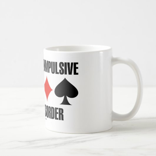Obsessieve Compulsive Bridge Disorder (OCBD) Koffiemok (Rechts)