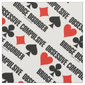 Obsessieve Compulsive Bridge Disorder (OCBD) Stof (Close Up)