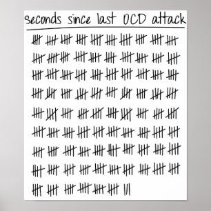 Obsessieve Compulsive Disorder OCD Poster